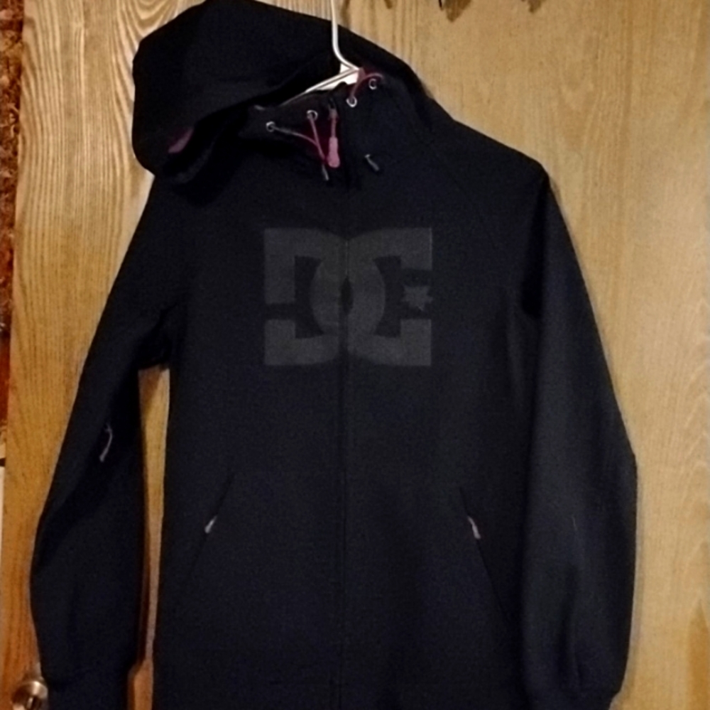 DC hooded zip up jacket